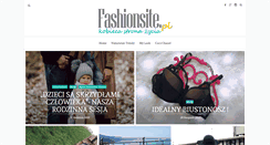 Desktop Screenshot of fashionsite.pl